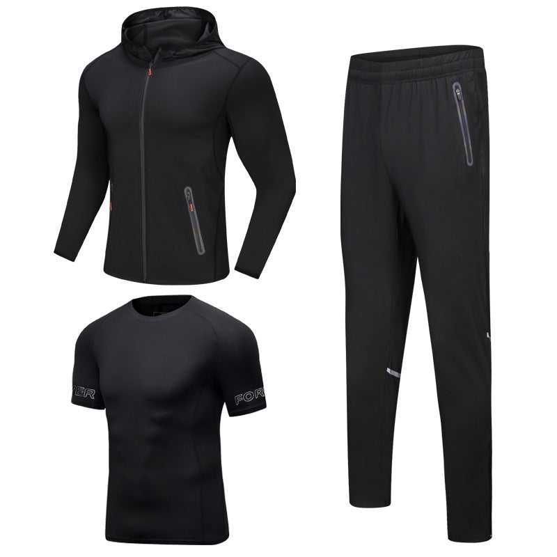 Men's Three-Piece Running Set