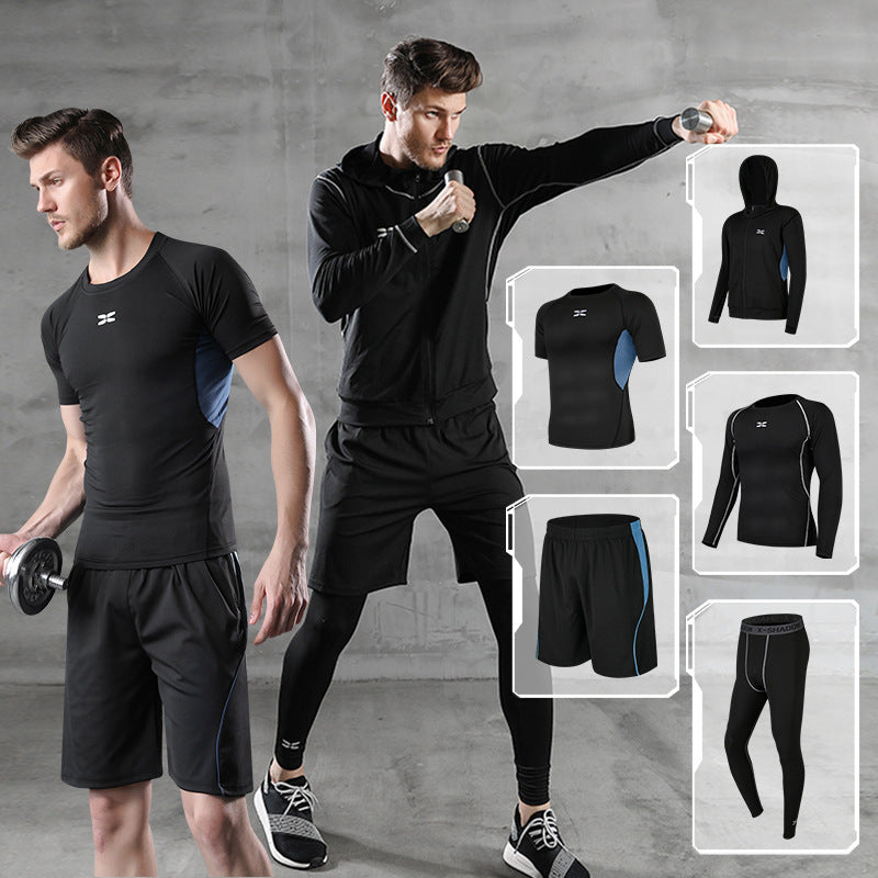Running Quick-Drying Sports 5-Piece Training Set