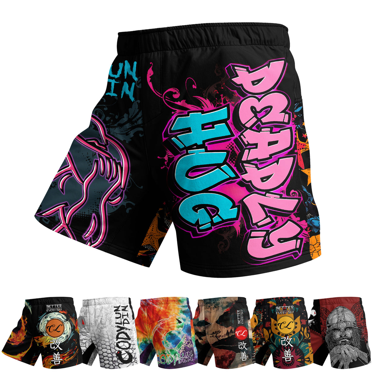 Men's Graphic Design Fitness Quick-drying Running Sports Shorts