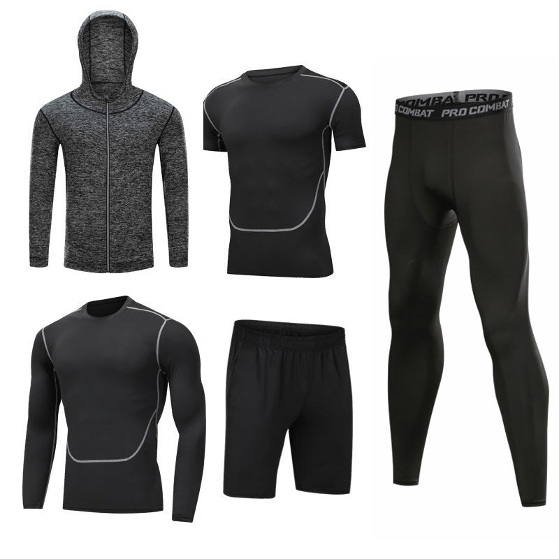 Pro Combat 5-Piece Quick Dry Compression Set