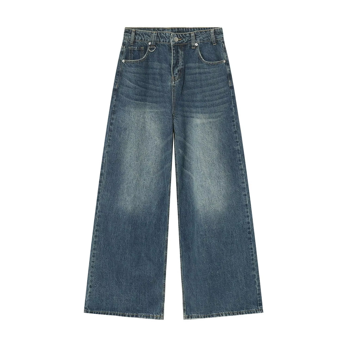 Men's Retro Y2K High Street Wide Leg Loose Denim Pants