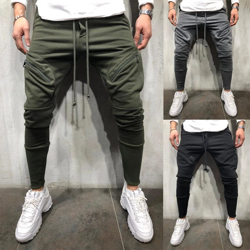 Men's Zipped Pocket Sports Joggers