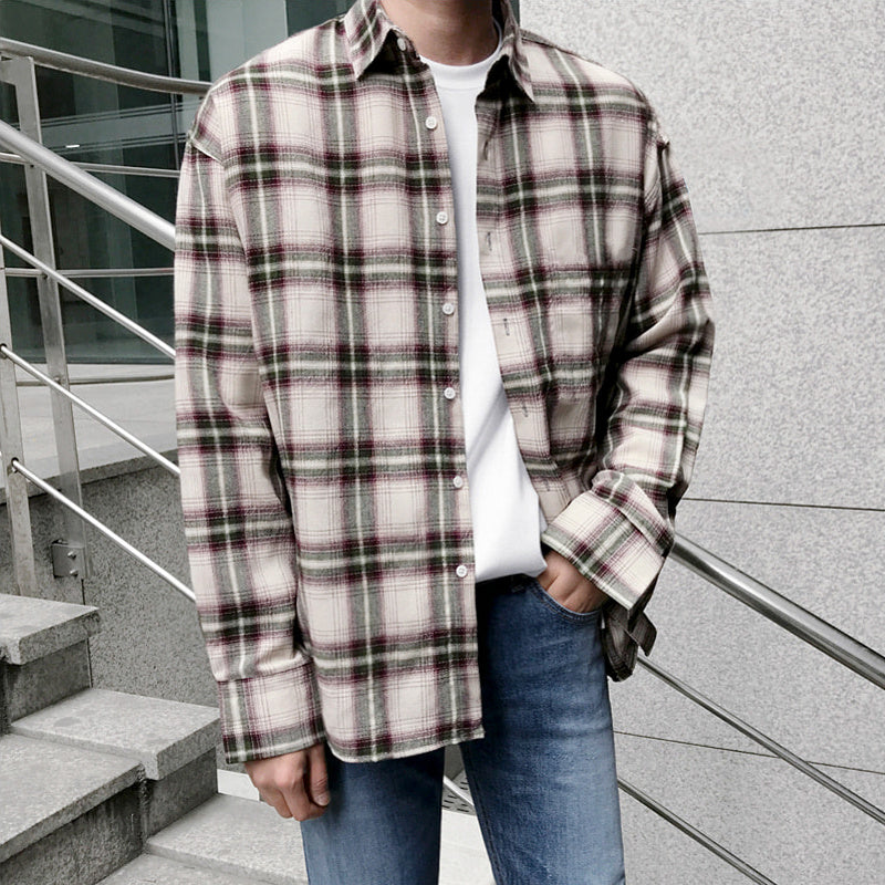 Men's Tall Plaid Shirt