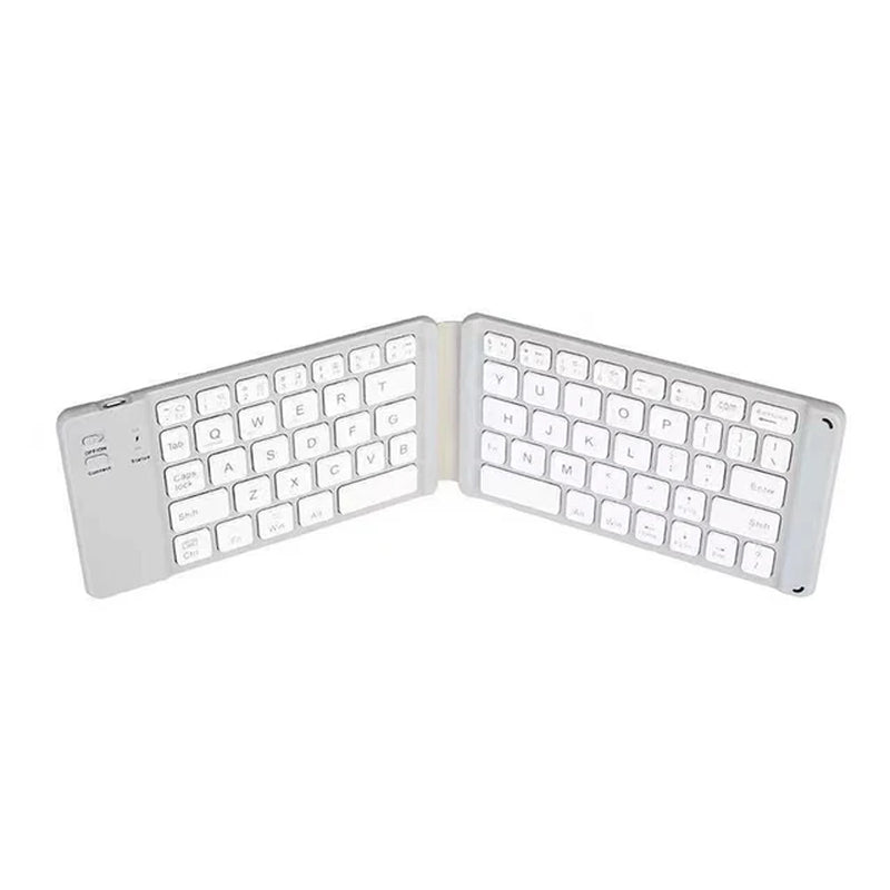 Multi-Compatible Mini Wireless Folding Bluetooth Keyboard [Model B033 includes Touchpad]