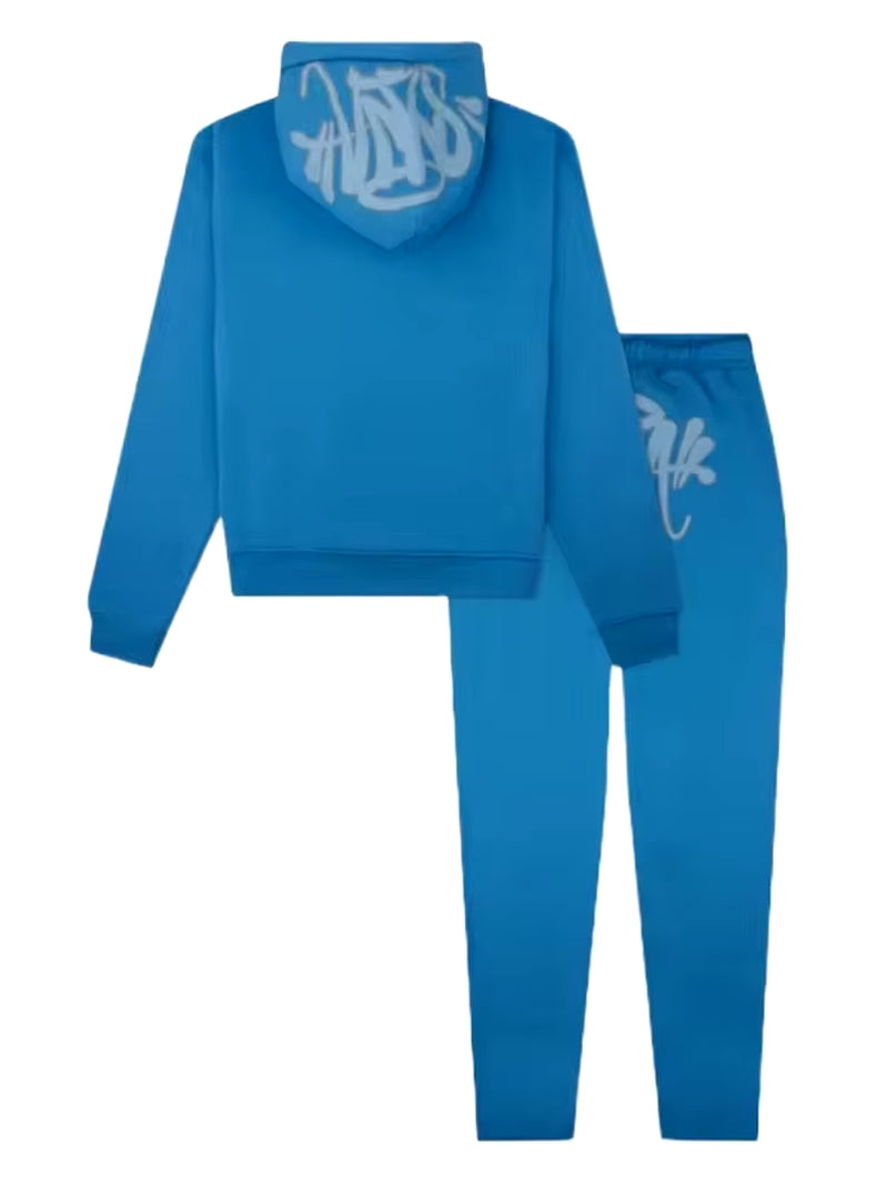 Y2K Street Fashion Graffiti 2-Piece Tracksuit Set Unisex