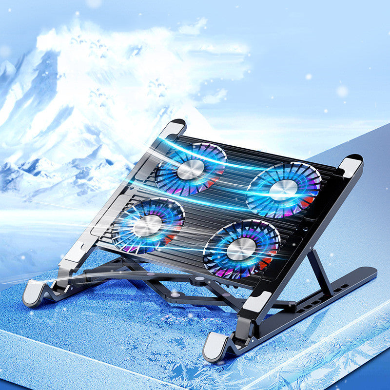 Foldable Laptop Cooling Stand Fan