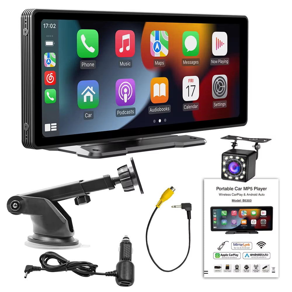 Universal 10.26” Car Screen WiFi Multimedia Video Player For CarPlay and Android