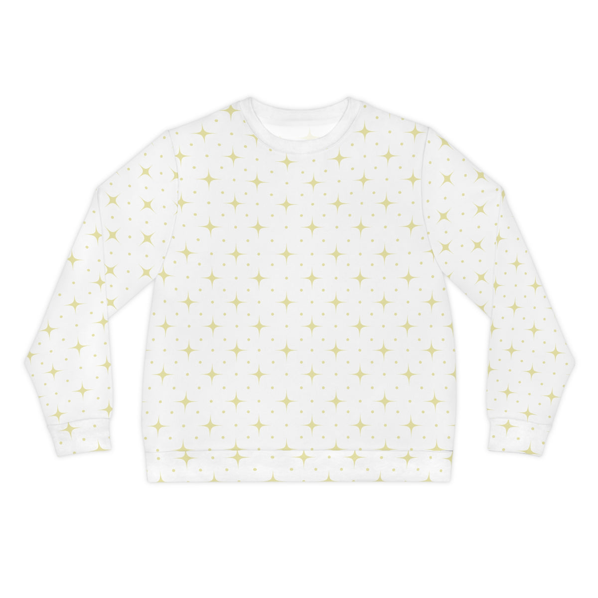 Star Lit Lightweight Sweatshirt - Gold/White, Unisex