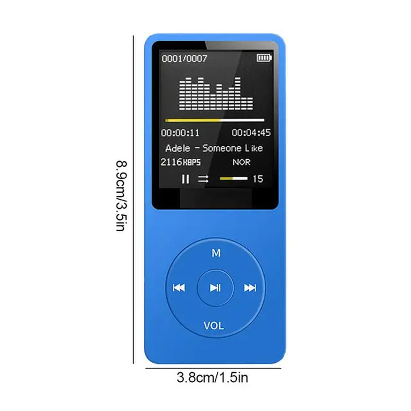 Y2K Ultra-Thin Mp3 Bluetooth Music Player 