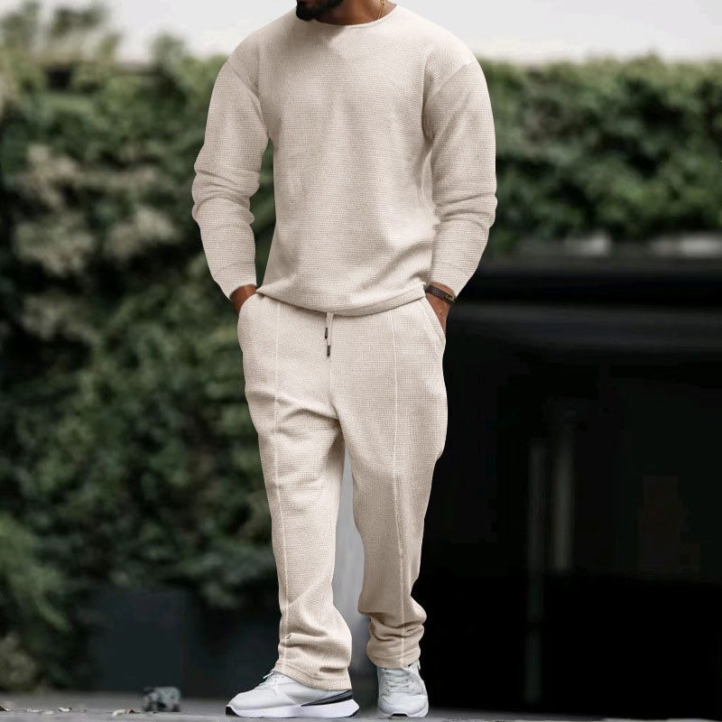 Casual Fit Knitwear Sweater and Pants Set