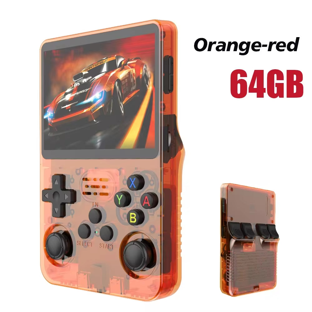 Retroboy Handheld Game Console Linux System - 3.5 Inch IPS Screen 64GB, 128GB Games Installed