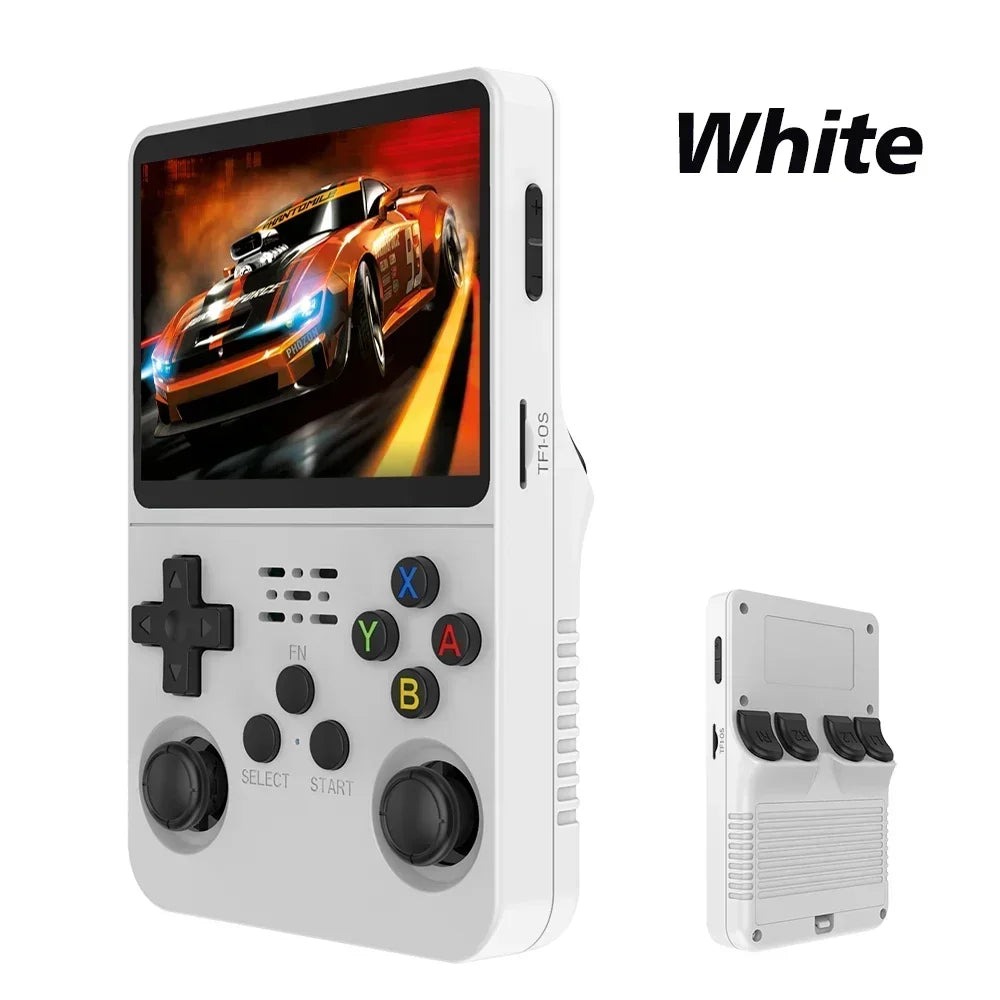 Retroboy Handheld Game Console Linux System - 3.5 Inch IPS Screen 64GB, 128GB Games Installed