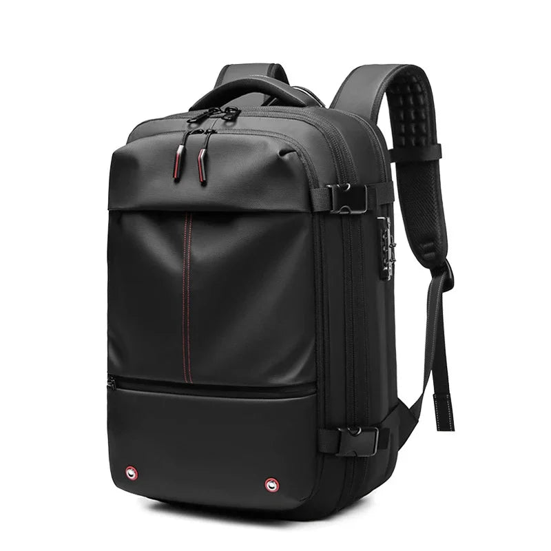 17 Inch Large Capacity Code Lock Laptop Travel Backpack 