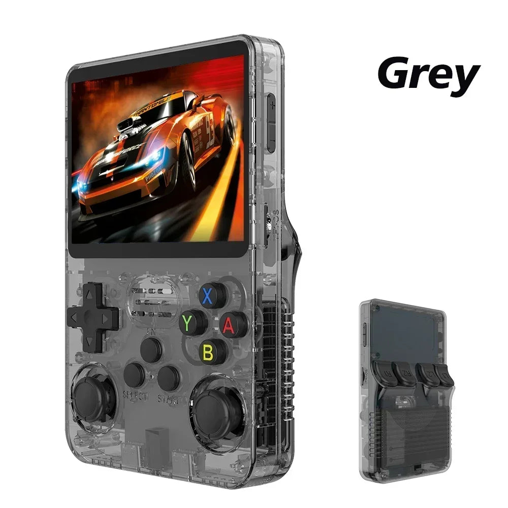 Retroboy Handheld Game Console Linux System - 3.5 Inch IPS Screen 64GB, 128GB Games Installed