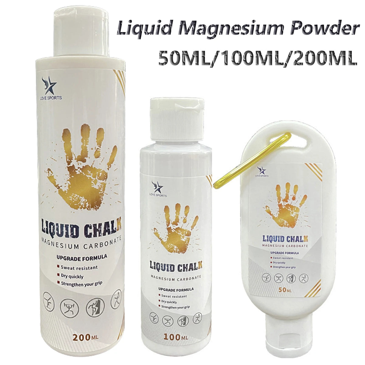 Sports Liquid Magnesium Powder Fitness Lifting Anti-Slip Cream Grip