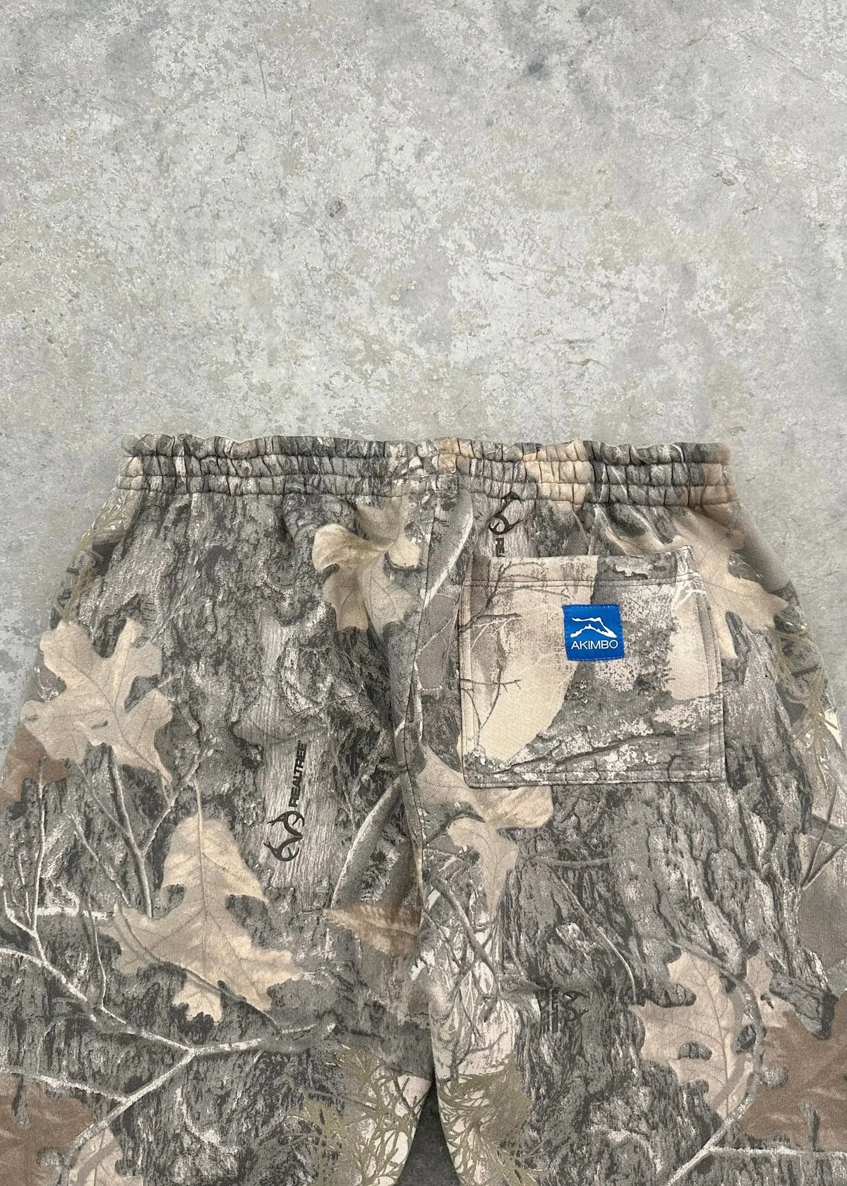 Y2K Streetwear Camouflage Pattern Baggy Sweatpants Unisex