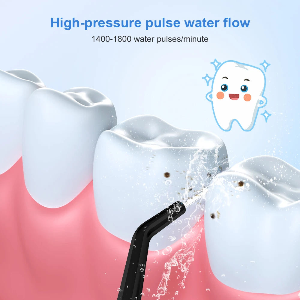 Portable 300ML Jet Water Oral Irrigator Dental Flosser Teeth Cleaner