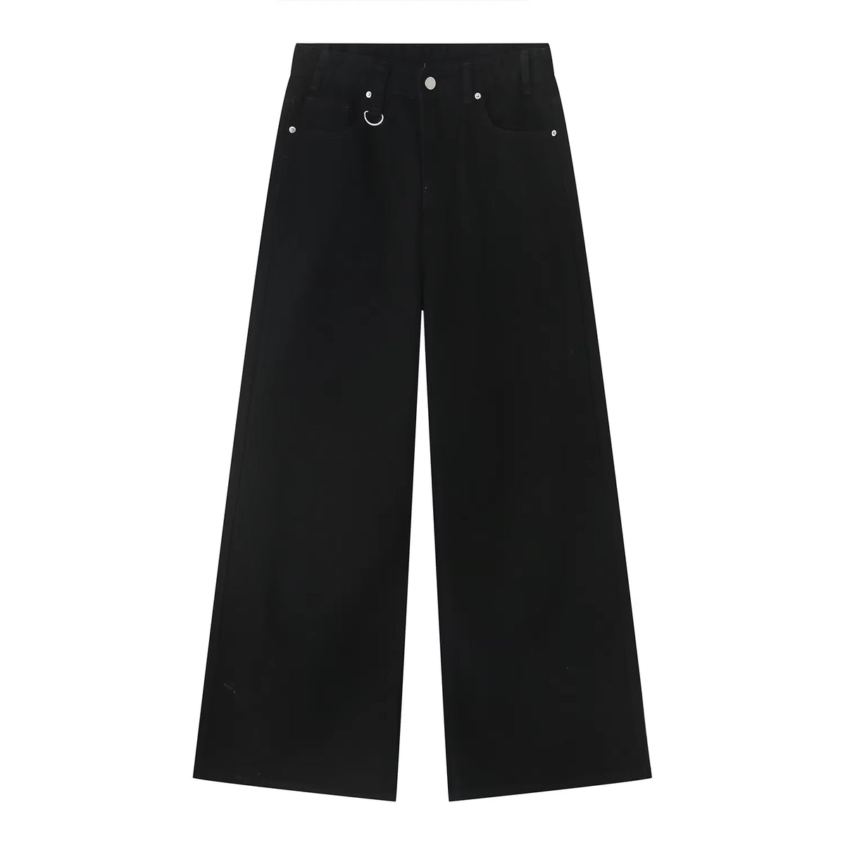 Men's Retro Y2K High Street Wide Leg Loose Denim Pants 