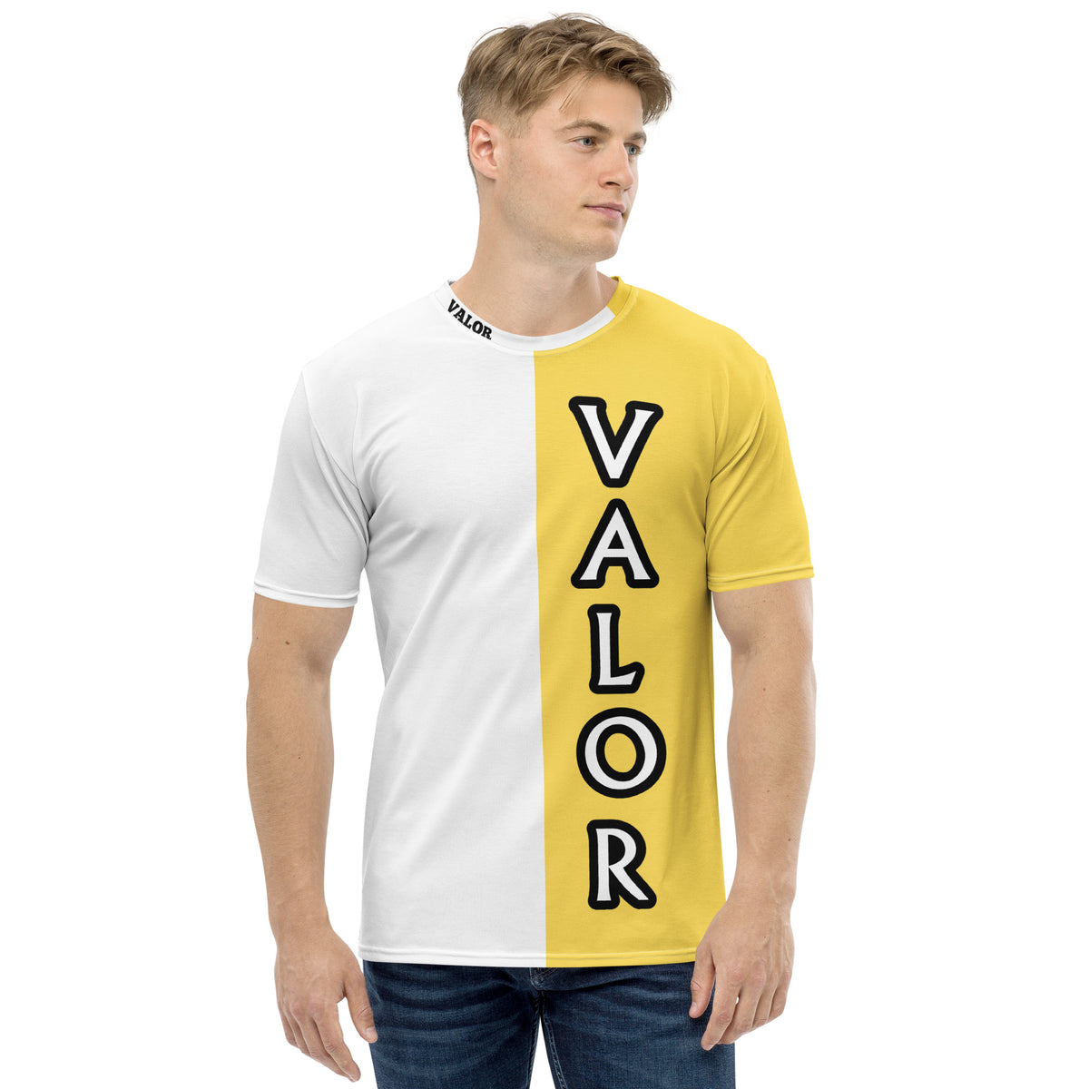 The VALOR Shirt - Yellow, Men's Fit