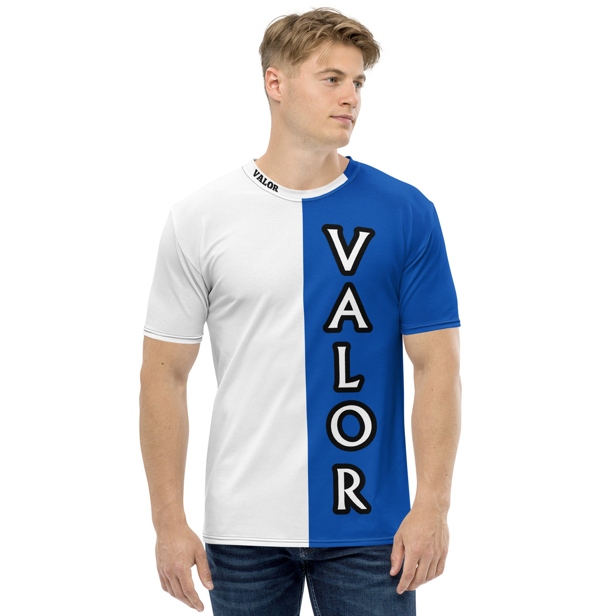 The VALOR Shirt, Blue, Men's Fit