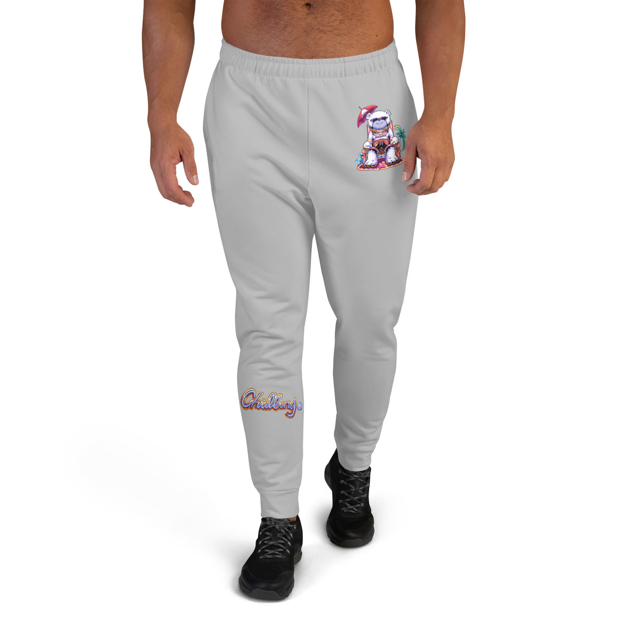 Tropical Chilling Joggers - Gray, Men's Fit