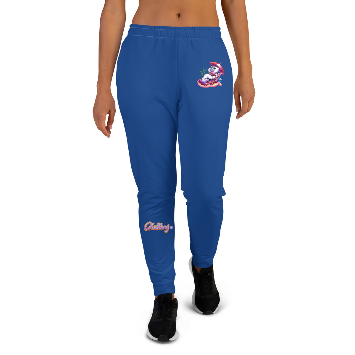 Tropical Chilling Joggers - Blue, Women's Fit