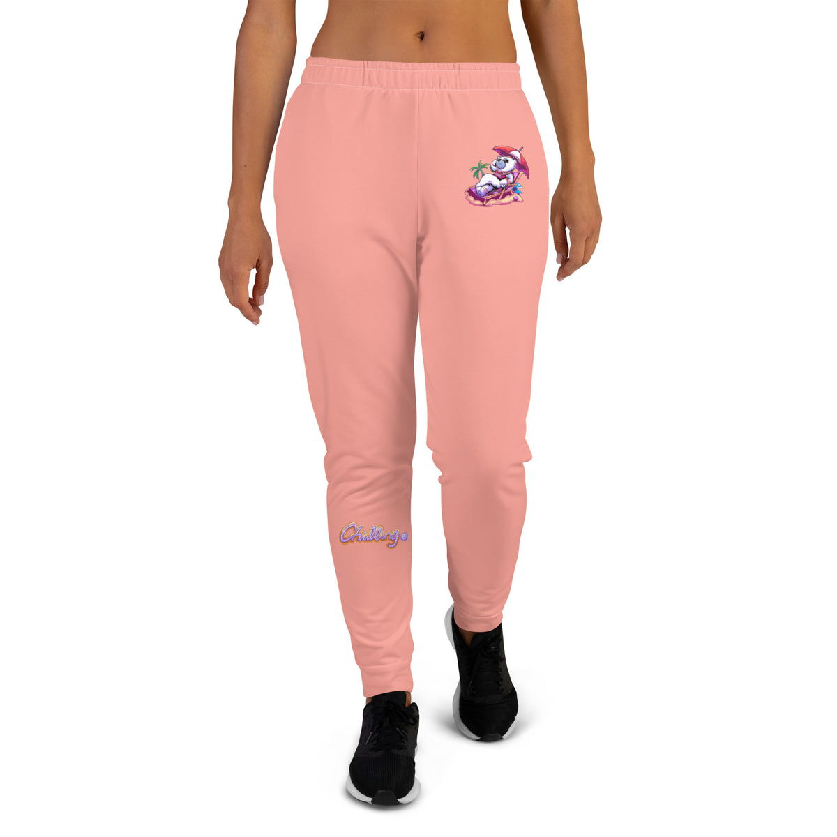 Tropical Chilling Joggers - Pink, Women's Fit