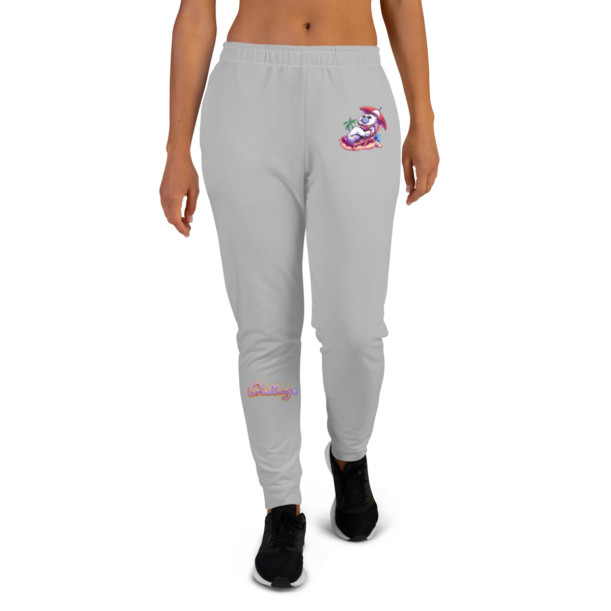 Tropical Chilling Joggers - Gray, Women's Fit