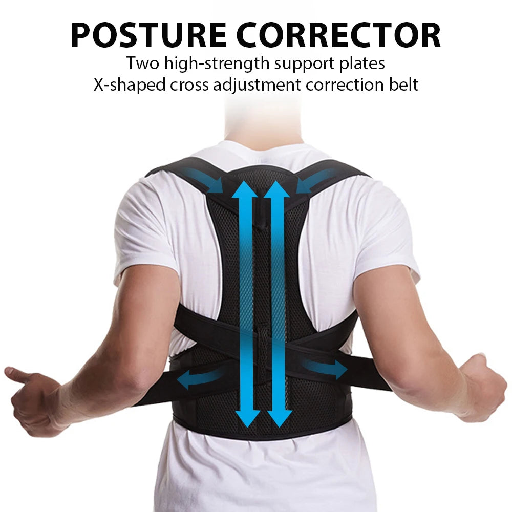 Back Brace Posture Corrector for Lumbar Support 