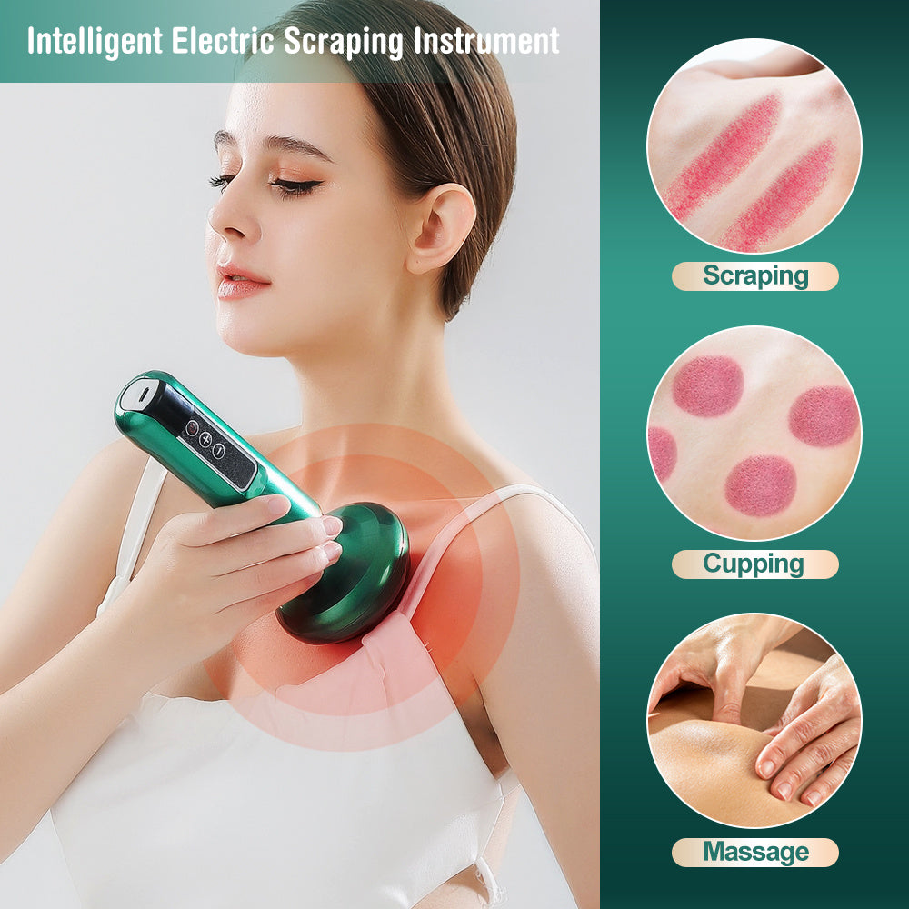 Portable Infrared Lighting Electric Vacuum Cupping Massager