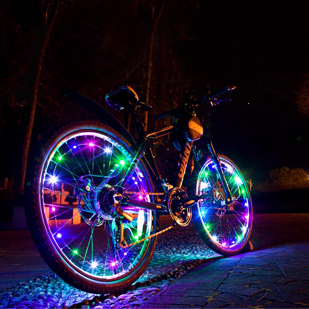 Colorful Mini LED Bicycle Wheel Spoke Light