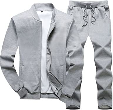 Men's Sports Leisure Two-piece Sweatsuit Set