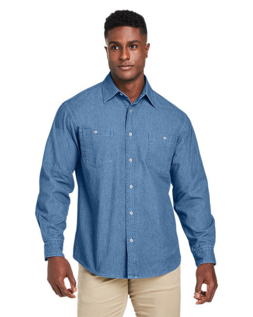 Premium Solid Denim Shirt Jacket