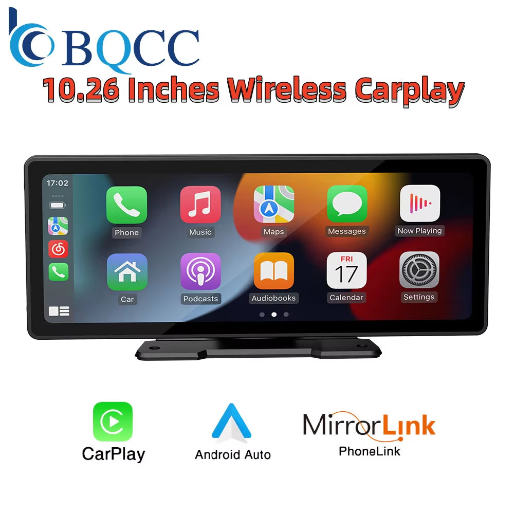 Universal 10.26” Car Screen WiFi Multimedia Video Player For CarPlay and Android