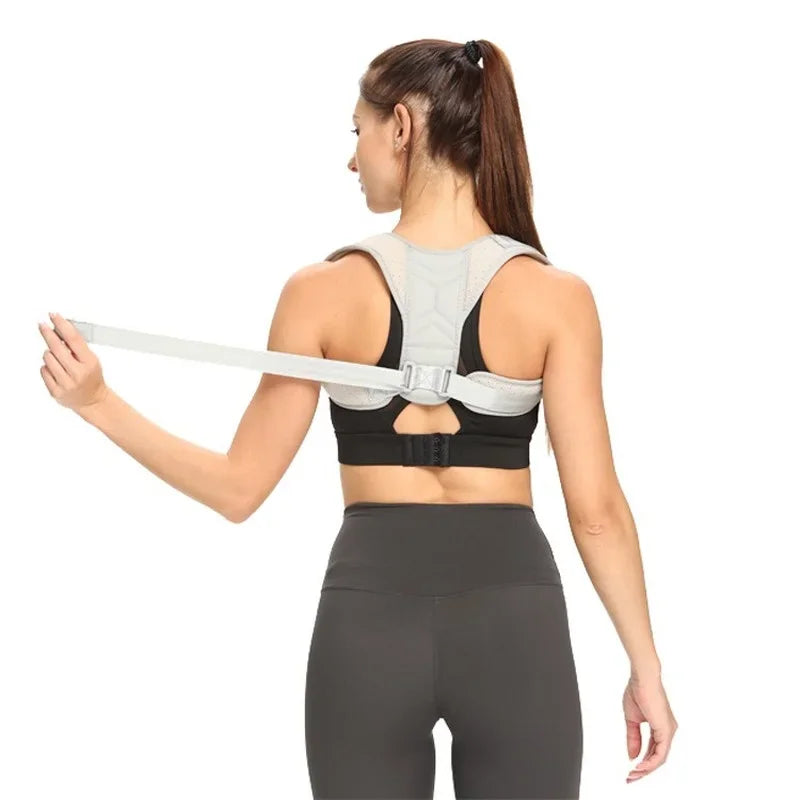 Adjustable Upper Back and Shoulder Posture Corrector Belt 