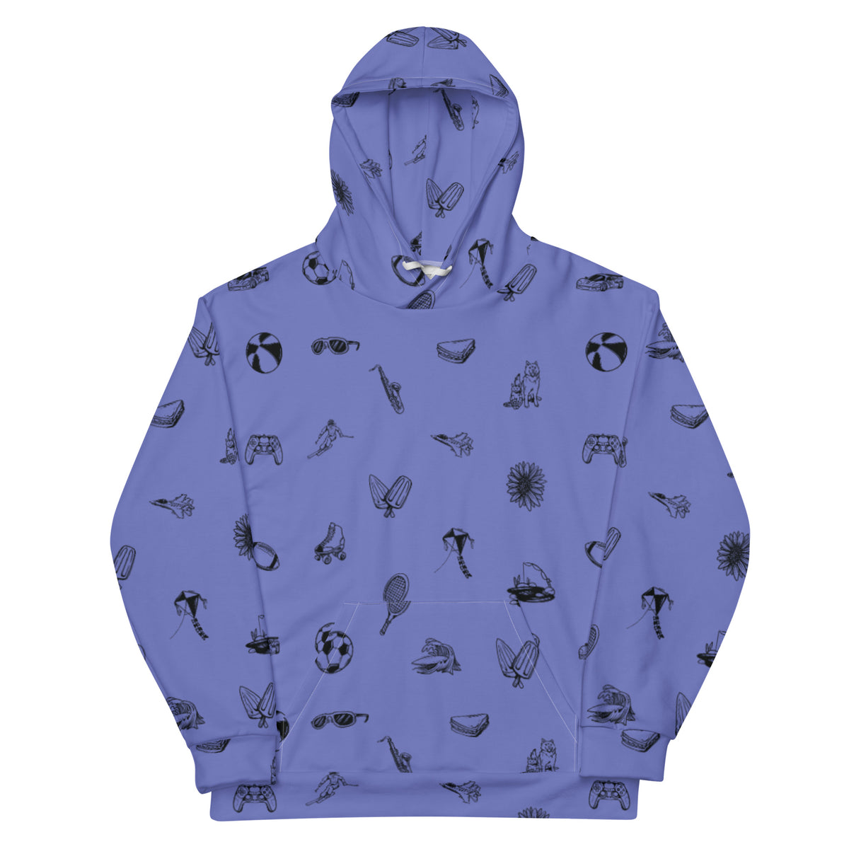 The Playtime Funtime Hoodie - Blue