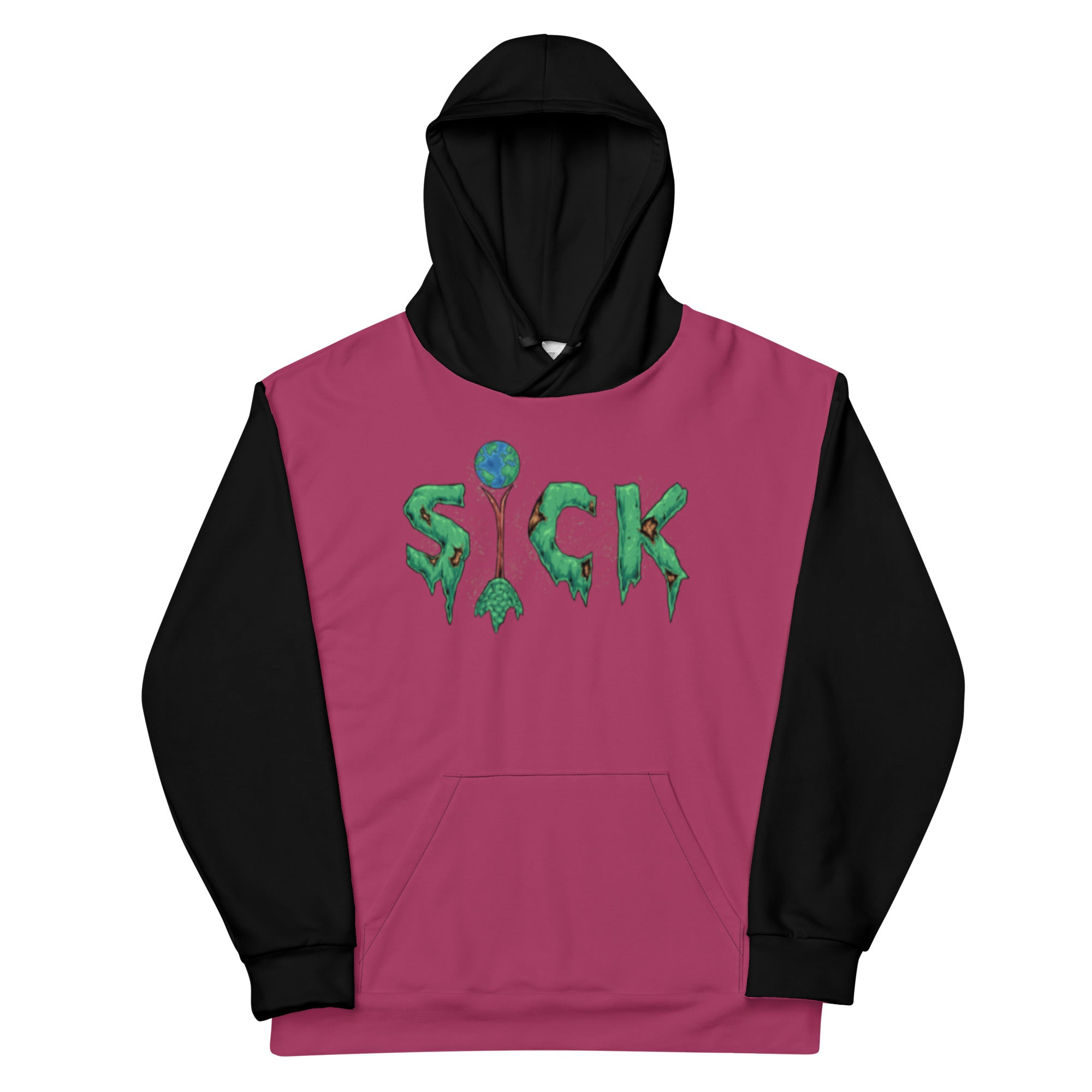 Purple color block on sale hoodie