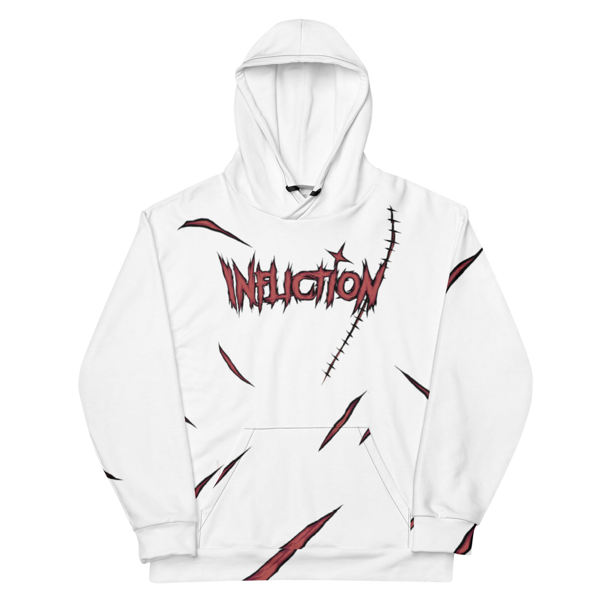 The Infliction Hoodie - White