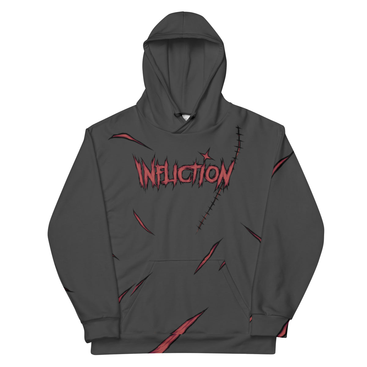 The Infliction Hoodie - Eclipse Gray