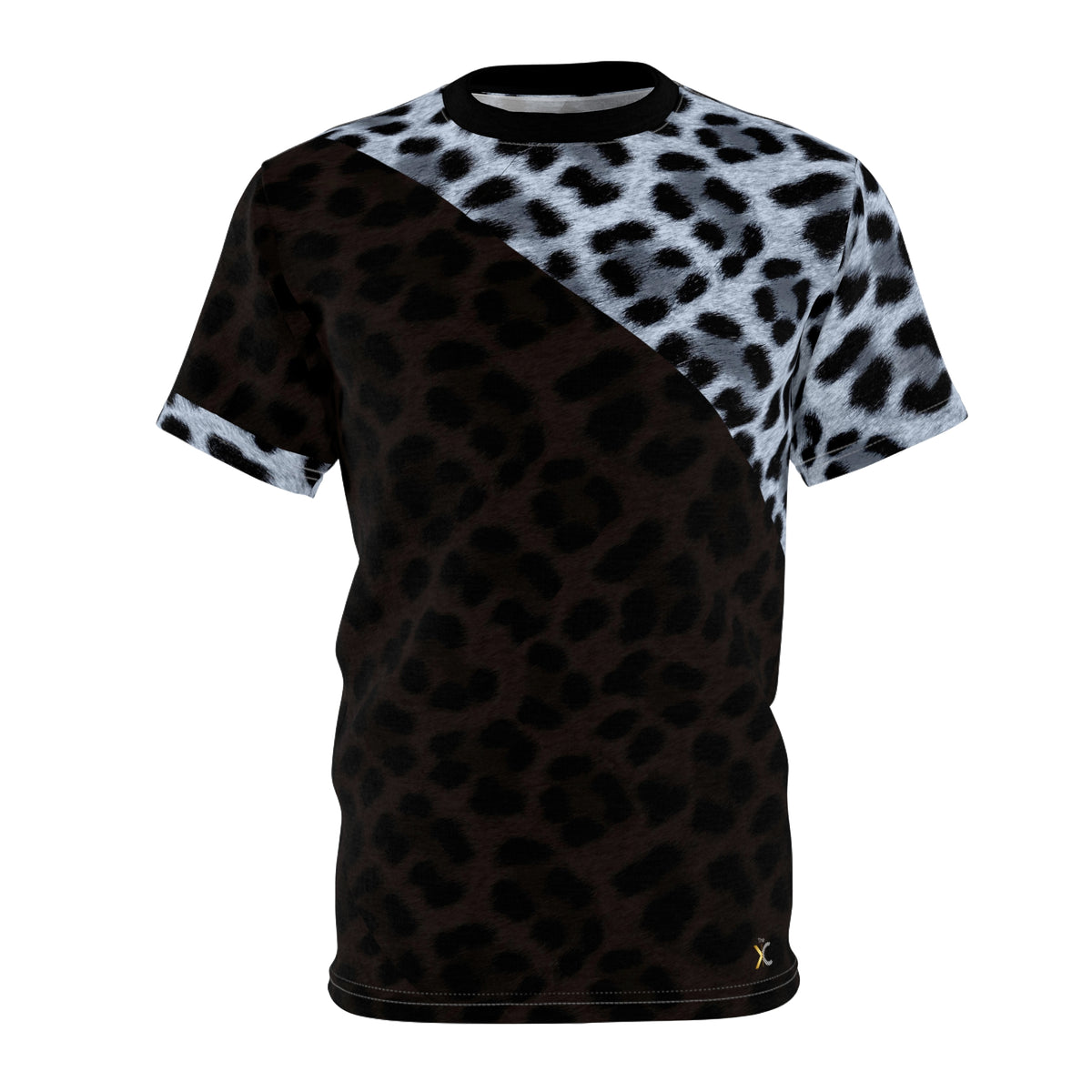 The Black Panther Leopard Print Shirt - Snow Leopard, Unisex